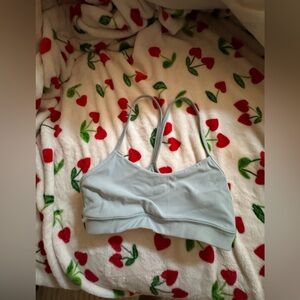 Women's Soft Gray Sports Bra